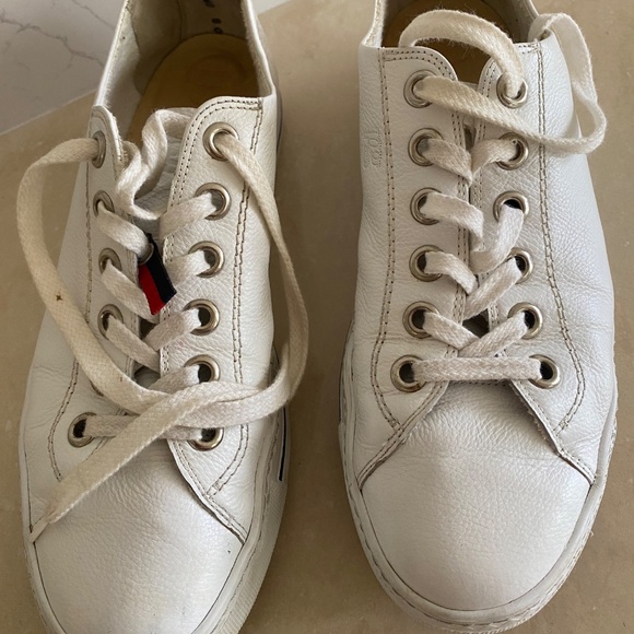 Paul Green Womens White Carly Italian Leather Sneaker Size 10 RRP $365 - Picture 10 of 16